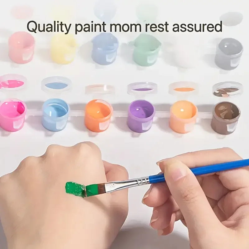 6/8Pcs Painted Graffiti Dinosaur White Embryo Animals Model Children's Educational DIY Handmade Painting Colorful Dinosaur Toys