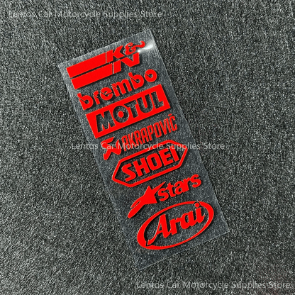 Reflective Laser Sticker for Motorcycle Car Locomotive Vinyl Decal Car Styling Decoration