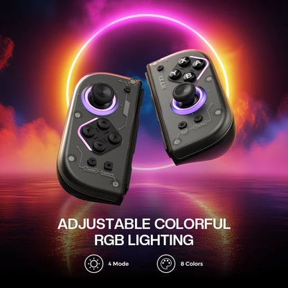 NYXI-Hyperion 2 Wireless Game Controller Dual Hall Joycon Gamepad Compatible with Nintendo Switch  Switch OLED And Switch Lite