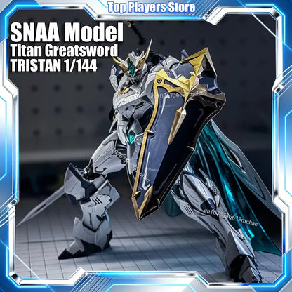 In Stock SNAA TRISTAN 1/144 Toys SC-002-Titan Greatsword The Round Table Knights Assembly Model Kit Action Figure Robot Gifts
