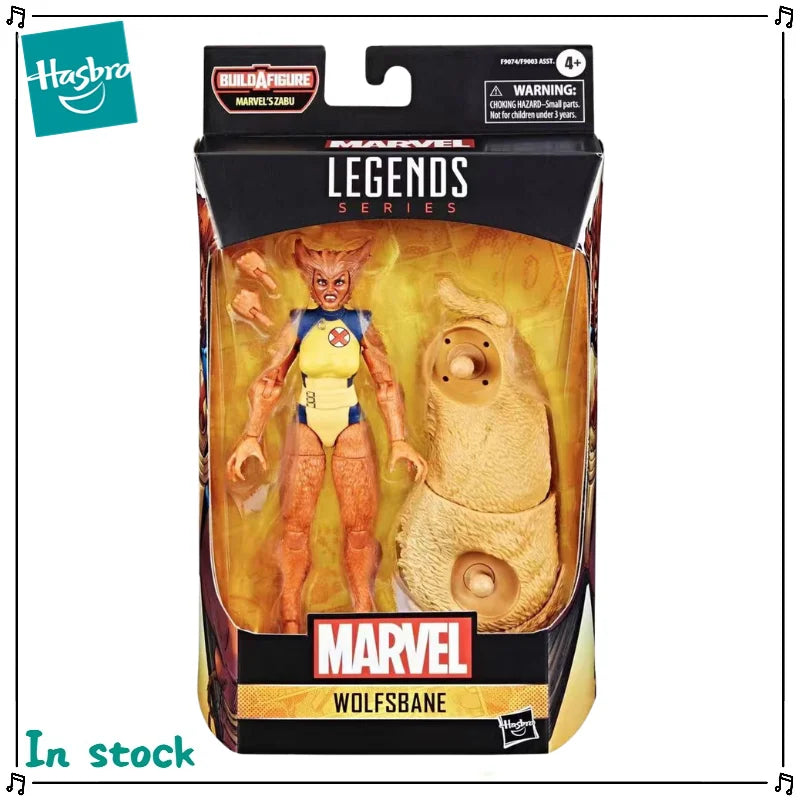 Original Hasbro MARVEL LEGENDS X-Men Wolfsbane Anime Figure Model Gift Toy
