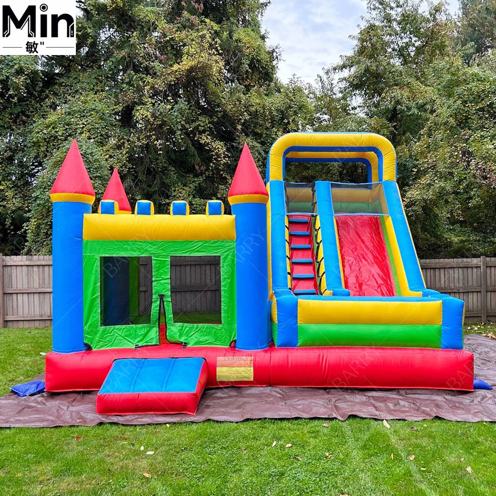 Hot Sale Small Inflatable Bounce Castle Kids Inflatable Jumping House Combo Bounce and Slide for Outdoor Party