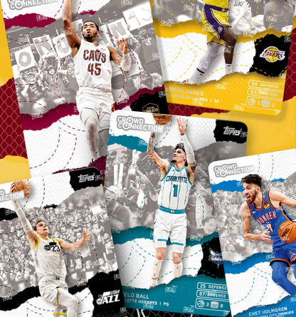 In Stock Card Game TOPPS Star Card 2025 NBA MATCH ATTAX Basketball Battle Energy Package Genuine Card Collection Gift