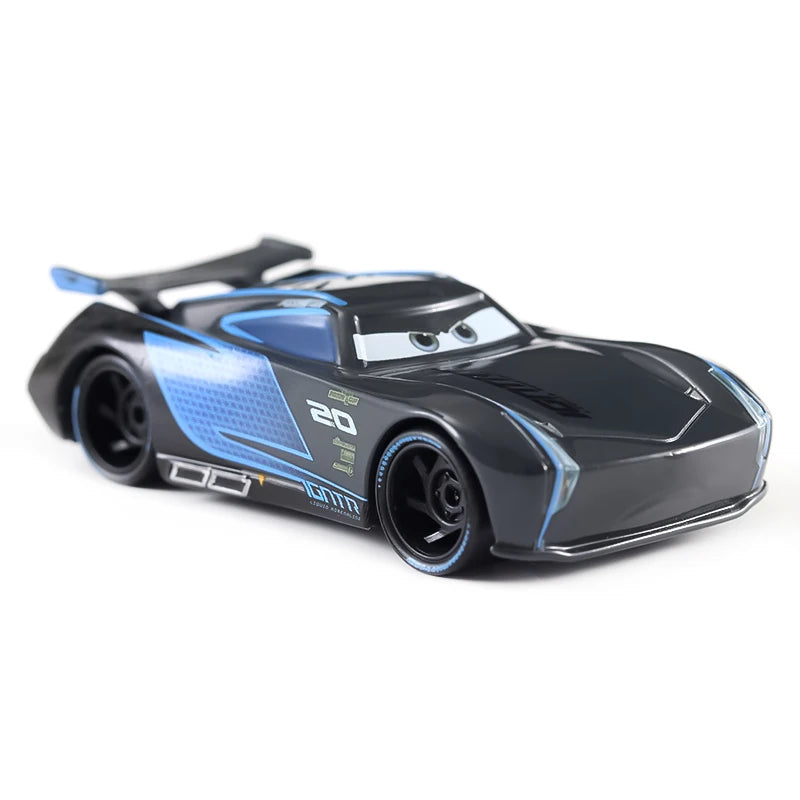 Pixar Car 2 Car 3 Storm Jackson Truck Lightning McQueen No：4 28 33 63 Container Truck Die Casting Mack Model Child Birthday Gift