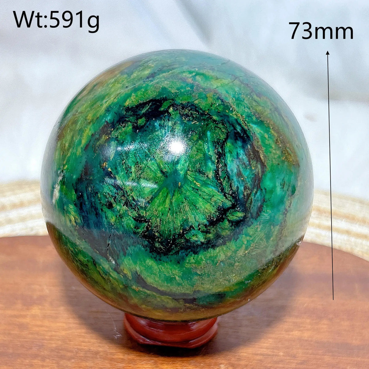 Healing Natural Crystal Emerald Sphere High Quality Polished Ball Gemstones Mineral Home Decorations Ornament Room Decor Gift