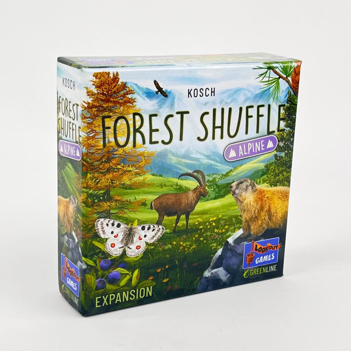Classic Strategy Board Game:Forest Shuff Base Game、Expansion Board Game, Forest Art Style, Family Party Fun Adult Gift