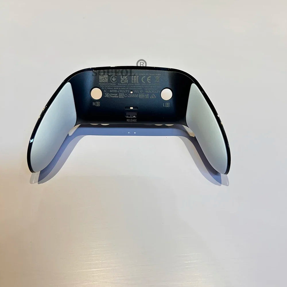Black White For PS5 Edge Gamepad Back Cover Replacement Anti Slip Controller For Shell For Case Protective Grip Enhance