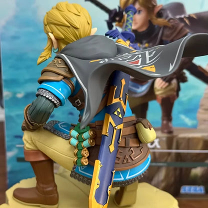 Hot the legend of zelda anime figure link treasure box monster anime figure toys action statuette model collection doll toy gif