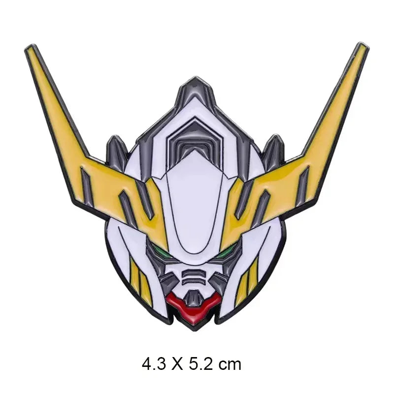 NEW Mobile Suit Gundam Unicorn Enamel Pins Gundam RX-78 Metal Brooch Badge Fashion Jewellery Backpack Accessory Gifts
