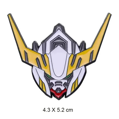 NEW Mobile Suit Gundam Unicorn Enamel Pins Gundam RX-78 Metal Brooch Badge Fashion Jewellery Backpack Accessory Gifts