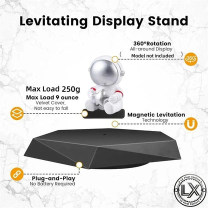 Levitating Display Stand Magnetic Floating Display with Stand for Toys Figures Miniatures Automatic Rotating Creative Gifts