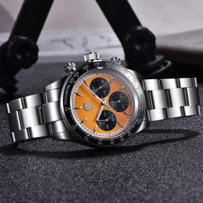 2025 New RollsTimi Men's Watches Luxury Quartz Chronograph Watch For Man AR Sapphire Mirror Waterproof Men Gift Clock Luminous