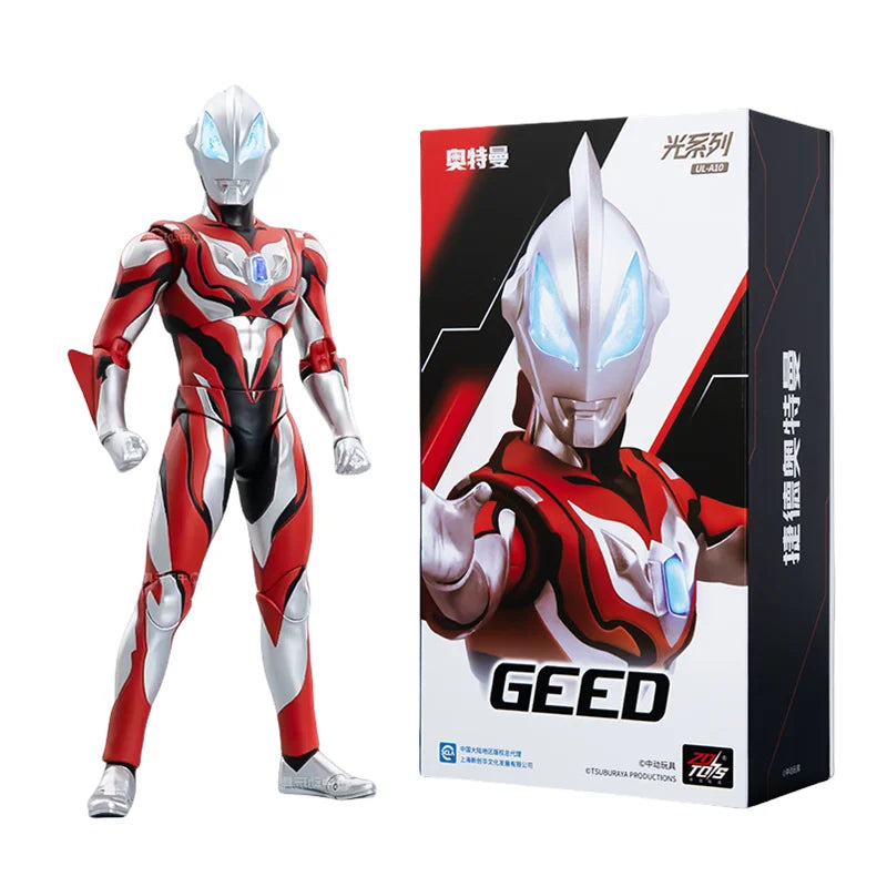 ZD Toys Ultraman Tiga Action Figure Joint Movable Agul Geed Trigger Ace Seven Jack Ultraman Adult Collection Figure Gift