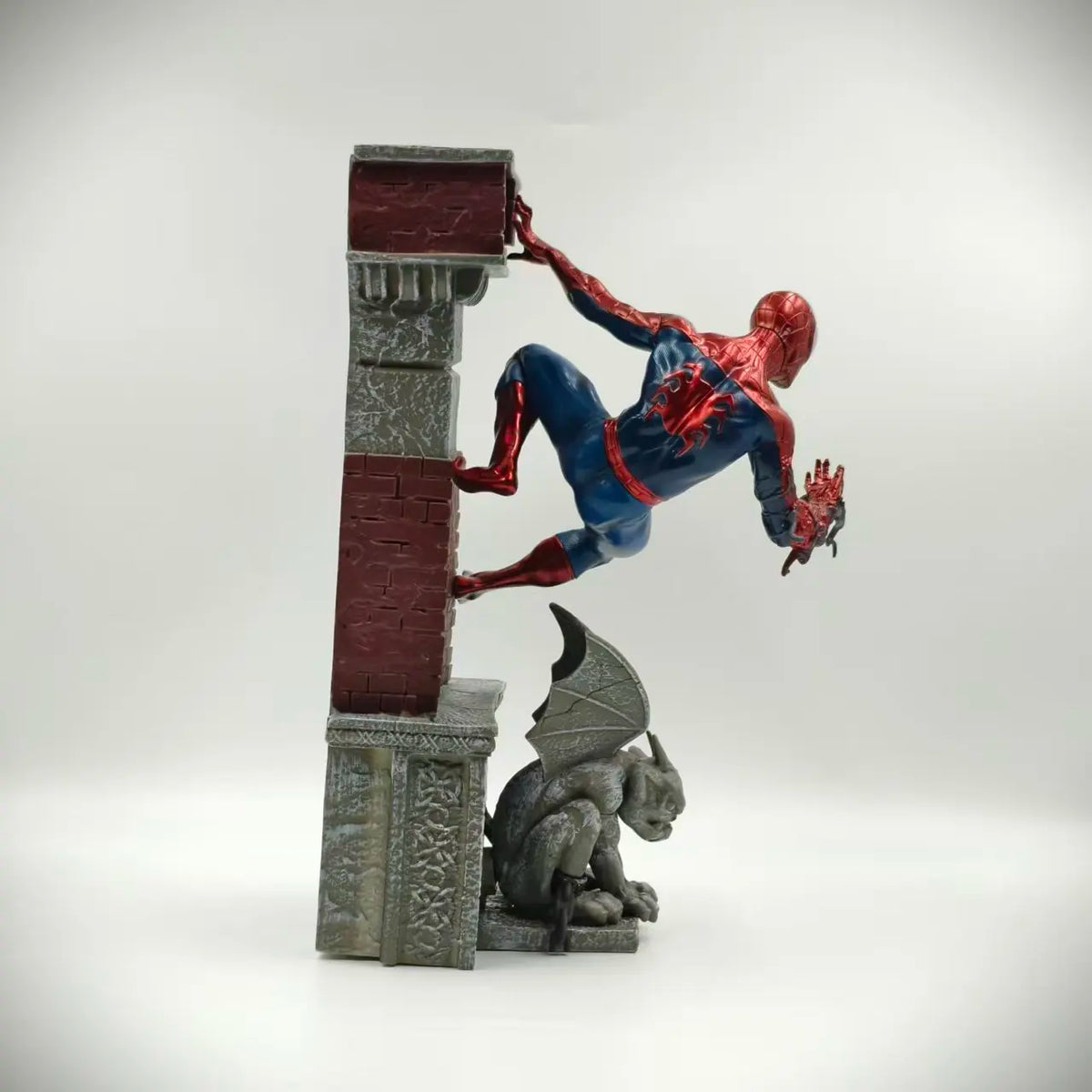 29cm 11.4 inch Anime Spider-Man Action Figures Pvc Statue Desktop Ornamen Collection Statue Model Decoration Room Toys Gifts
