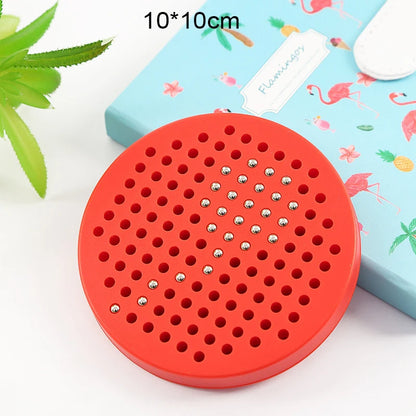 Magnetic Drawing Board Magnetized Ball Board For Kids Travel Activities Montessori Education Toy Magnet Pad Magnetic Stylus Game