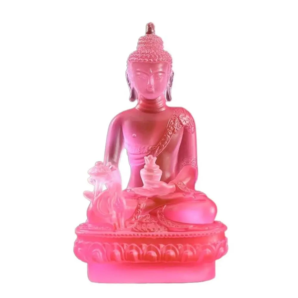 1pc, Resin Craft Home Decoration Buddha Statue Buddhism Sculpture Thailand Buddha Sculpture Zen Decor Ornaments Car Decoration
