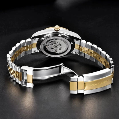 PAGANI DESIGN Man Mechanical Watch Top Brand Luxury Automatic Watch Stainless Steel 100m Waterproof Watch Men Clock Reloj Hombre