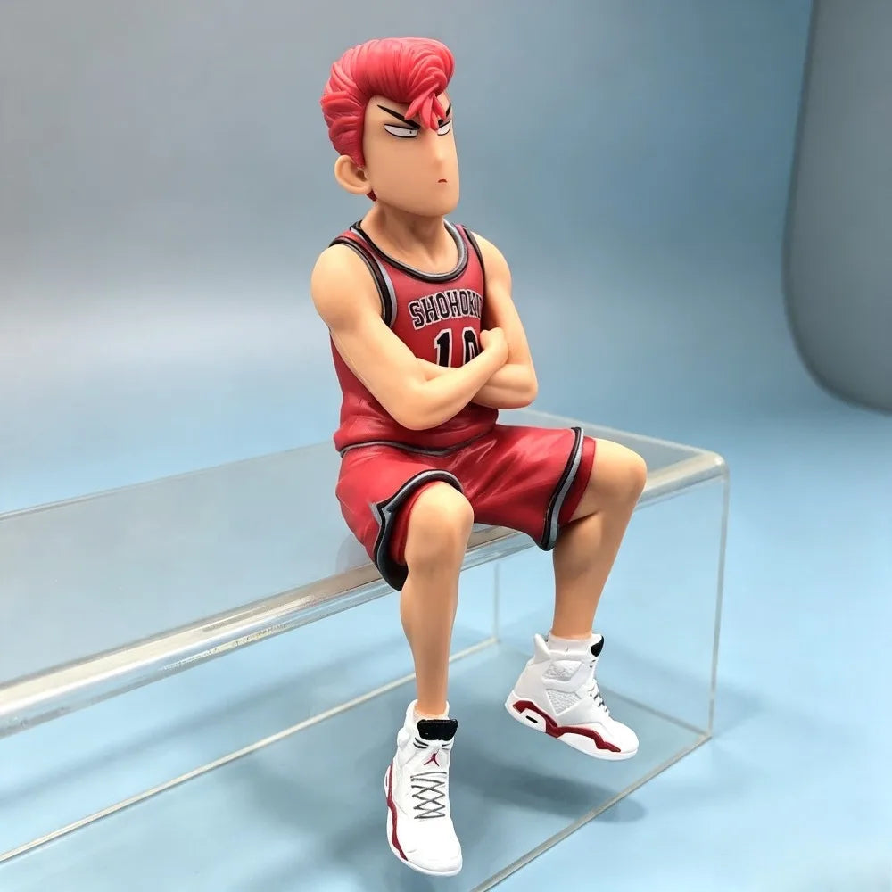15cm/5.91in Anime Slam Dunk Figure Sakuragi Hanamichi Action Figures Pvc Statue Desktop Ornamen Collection Model Toys Gifts