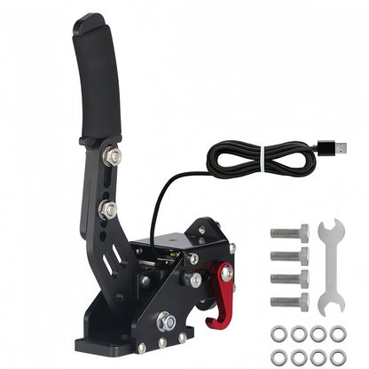 Hall Effect Sim Racing Handbrake Linear USB PC Drift Brake for ETS2 Assetto Corsa Compatible with SimRuito Paddock