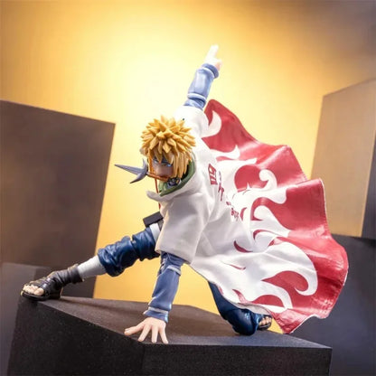 1/12 Classic Japanese Anime Naruto Characters Same Style Mini Robe Skirt Bamboo Hat Accessory for SHF Action Figure