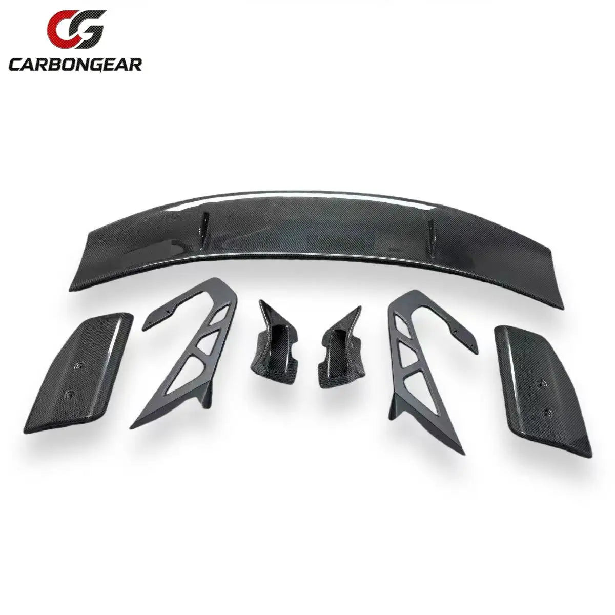 Dry Carbon Fiber Tail Wing Rear Spoiler Lip Wings Ducktail Body Kit For Toyota Gr Supra A90 A91 Mk5 AR V3 Style