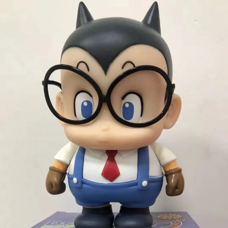 20cm Arale Dr Slump Special Edition Cartoon Stupid Superman Little Child Kawaii Statue Anime Figure Doll Decoration Kid Toy Gift