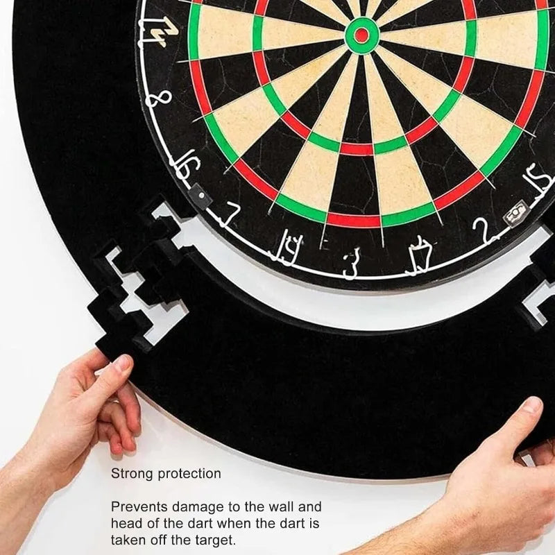 EVA Dartboard Surround Jigsaw Dart Board Protection Ring Lightweight Wall Dart Backboard Ring Removable Dartboard Surround Ring