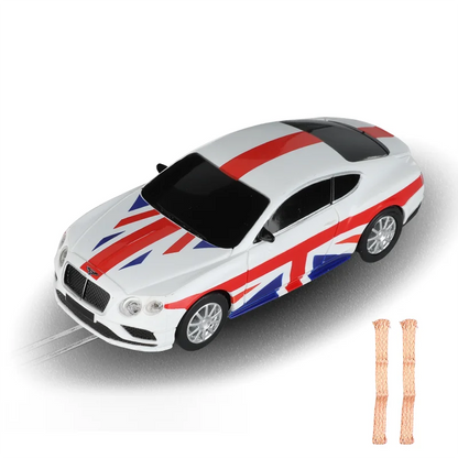 Slot Car 1 43 Scale GranTurismo MC GT4 Continental GT Polestar Police Car For Analog Carrera GoEvolution Most  1:43 Tracks