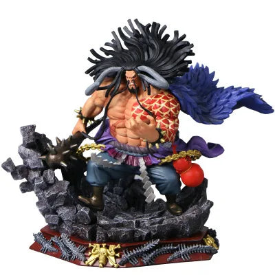Anime One Piece Big Size Kaido Four Emperors 24cm PVC Action Figure Model Doll Toys