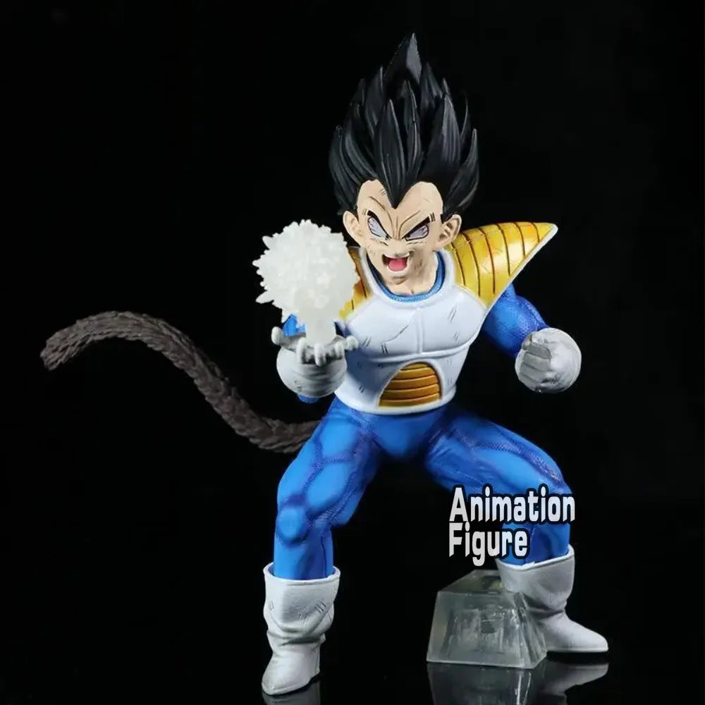 17-21cm Anime Dragon Ball Z Figure Light Sphere Vegeta Action Figures Pvc Statue Ornamen Collection Model Toys Gifts