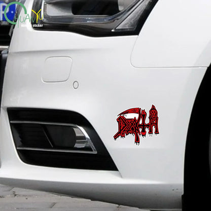 Creative Bloody Death Graffiti Dazzle Color Car Stickers Pvc Personality Body Windows Exquisite Waterproof Decal Decoration