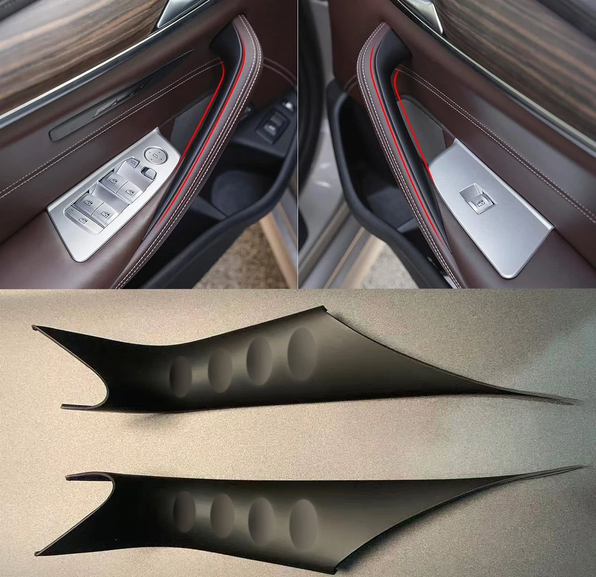 5 Series G30 G31 Snap On Car Door Handle Inner Cover For BMW G30 F90 M5 530i M Sport 540i Protective