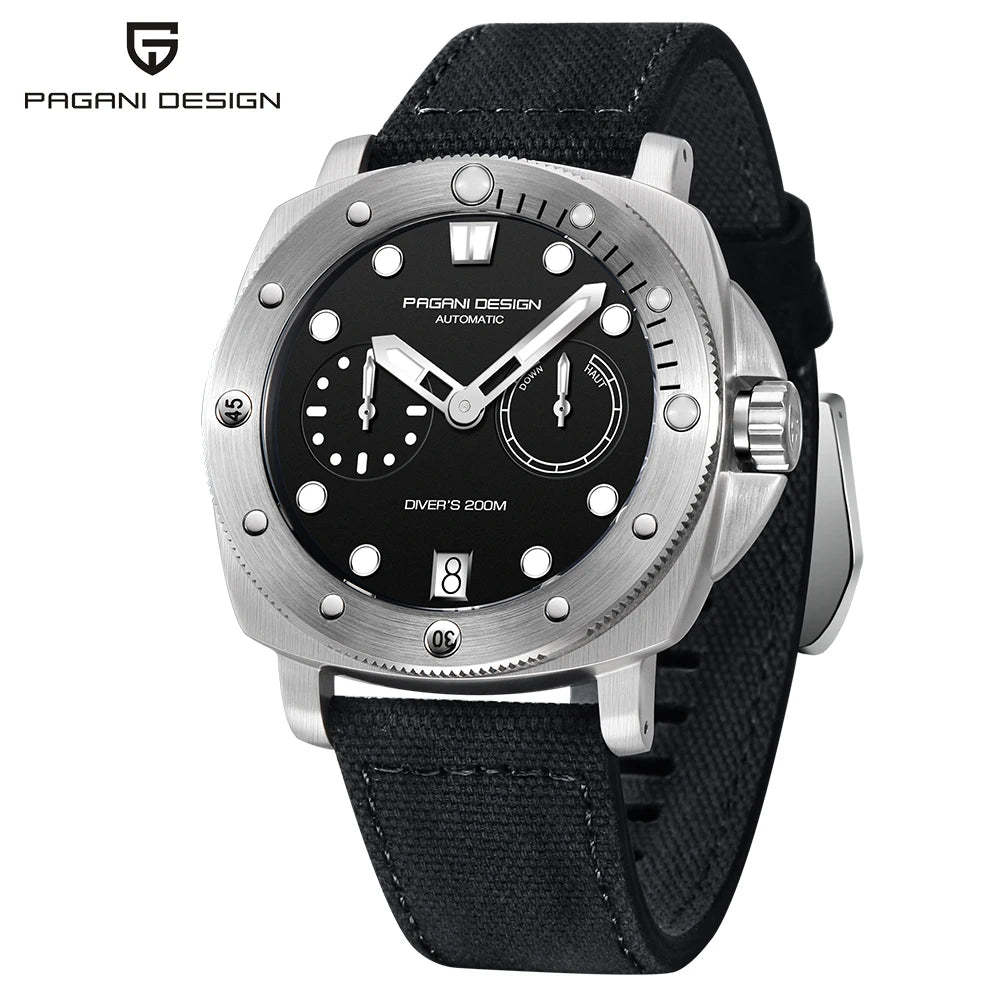 PAGANI DESIGN Mechanical Wristwatches Sapphire Glass AR coating luxury Mens watch Brand CAL.2C10 Movement Men's Watches PD1767