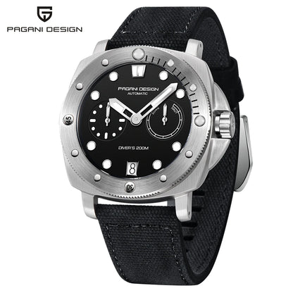 PAGANI DESIGN Mechanical Wristwatches Sapphire Glass AR coating luxury Mens watch Brand CAL.2C10 Movement Men's Watches PD1767