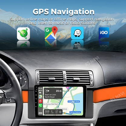 Android 16 Carplay Auto 2K Screen Car Radio Multimedia Player For BMW M5 E39 1995-2006 E53 X5 M5 2din Autoradio Stereo Head Unit