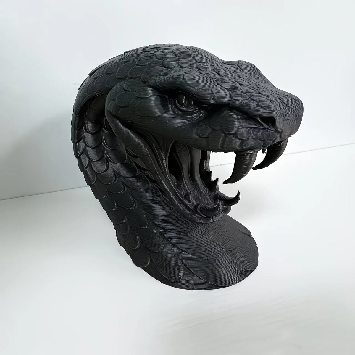 Snakehead Decoration Python Model Desktop Creative Ornament Home Decoration
