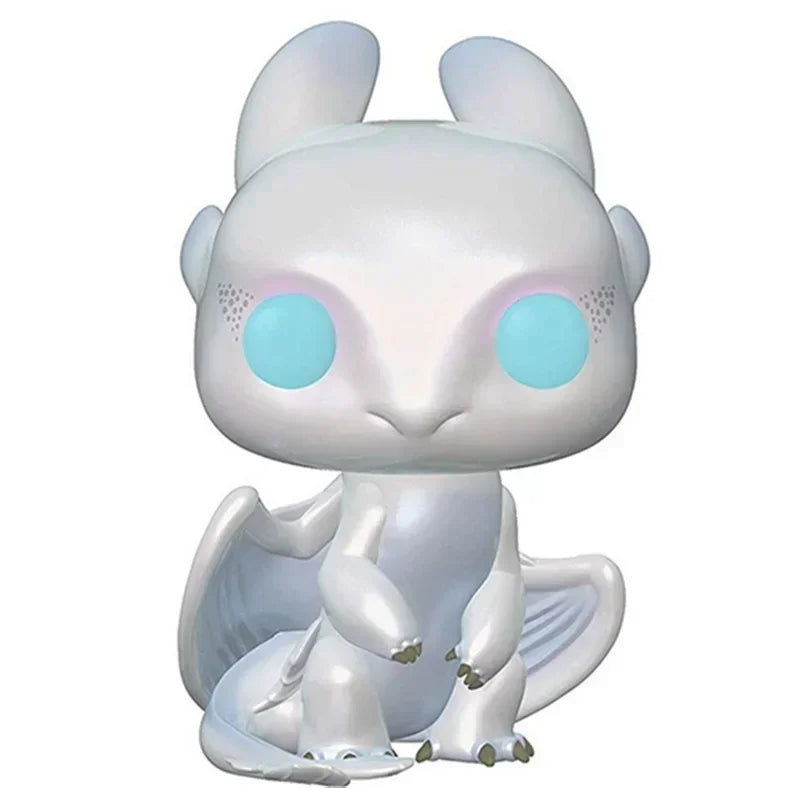 Funko Pop How to Train Your Dragon Toothless #100 #686 Light Fury #687 Action Figure Toys Collection Dolls Gifts for Children