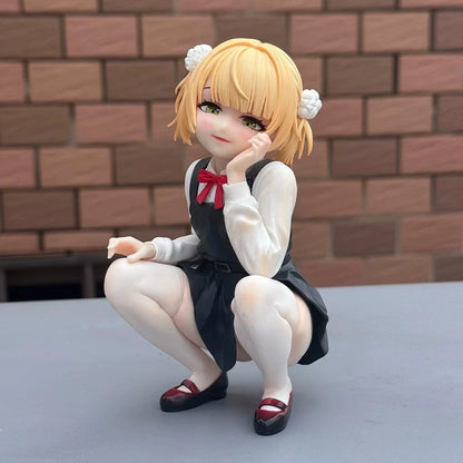 14cm Zhuli Love Pretty Girl Sauce Anime Girl Sexy Figure Model Doll Collection Ornaments Desk Decoration Toy Gift Adult Fans