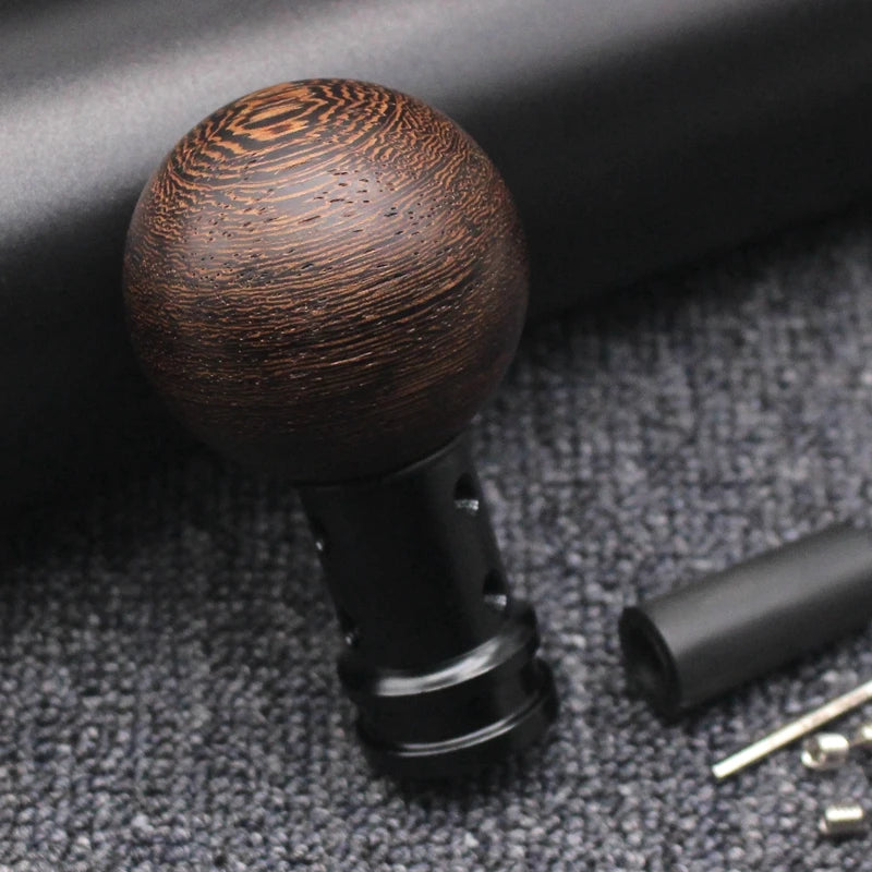 Car solid wood shift knob, manual gearshift lever knob, rosewood shift knob, 5/6-speed wooden knob, universal car handle