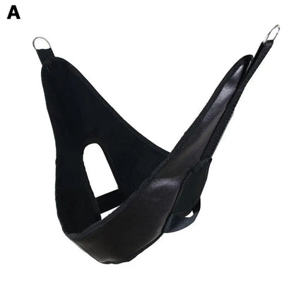 Over Door Hanging Neck Traction Kit Cushion Belt Brace Adjustable Cervical Correction Stretcher Back Head Massager