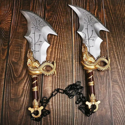 45cm God of War 4 Sword Kratos Cosplay Prop Sabre PU Athena Blade Chaos Ghost Leviathan AXE Real Size Japanese Katana Kid Toy