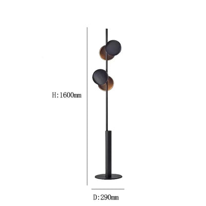 Modern Premium Black LED Floor Lamp for Living Room Sofa Side Bedroom Bedside Ambient Lighting Home Decorative Standing Light