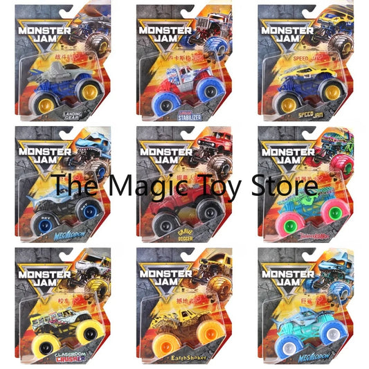 Original Monster Jam Monster Truck Model Toys: Die-cast Car Models, Display Pieces, Figurines and Collectible Toys