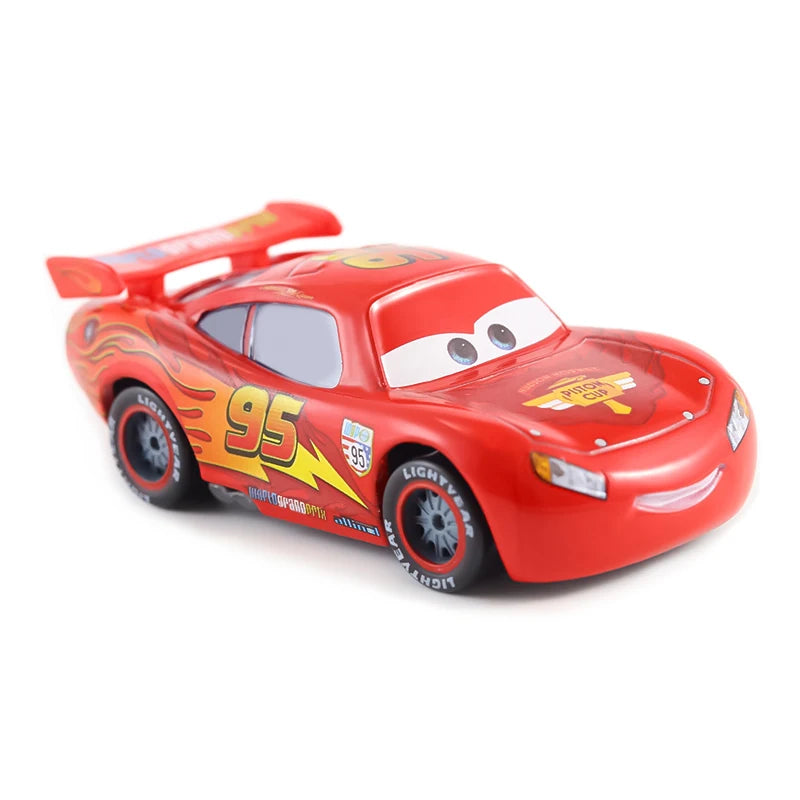 Pixar Car 2 Car 3 Storm Jackson Truck Lightning McQueen No：4 28 33 63 Container Truck Die Casting Mack Model Child Birthday Gift