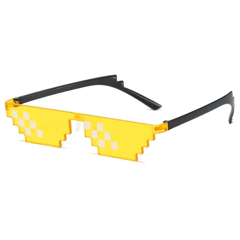 Hot 20 Styles Fashion Sunglasses Kids Cos Play Action Game Toy Cosplay Square Glasses with EVA Case Toys for Children Gift