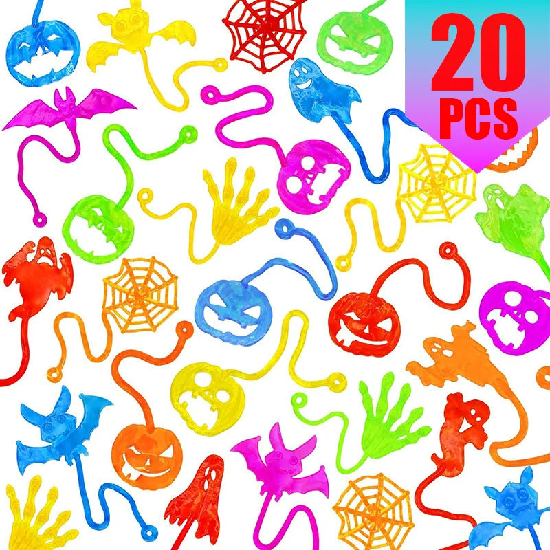 Stretching Sticky Spider Sticky s Party Favor for Kids TRP Material, Prizes for Classroom Halloween Party Decoration
