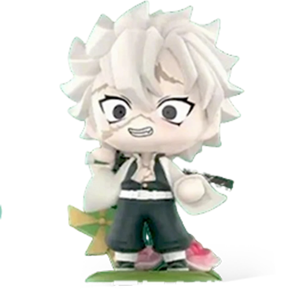Hot Demon Slayer Tanjiro Kamado Nezuko anime cartoon figure blind box creative personalized statue model ornament surprise gift
