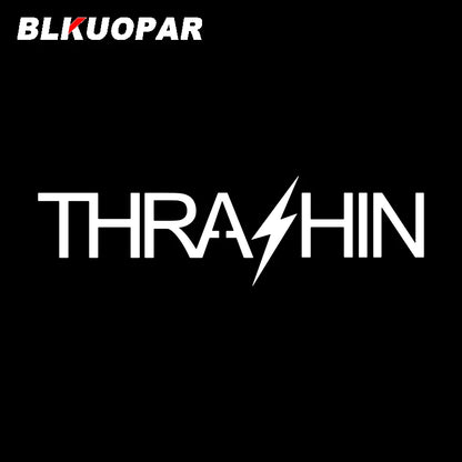 BLKUOPAR Thrashin Supply OG Logo Car Stickers Waterproof Holographic Occlusion Scratch Laser Decal Car Windshield Decoration