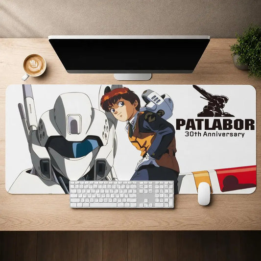 Patlabor Noa Izumi Mouse Pad Mouse Pad Anti-Slip Rubber Base Extended Desk Mat For Gamers Office Computer Accessories
