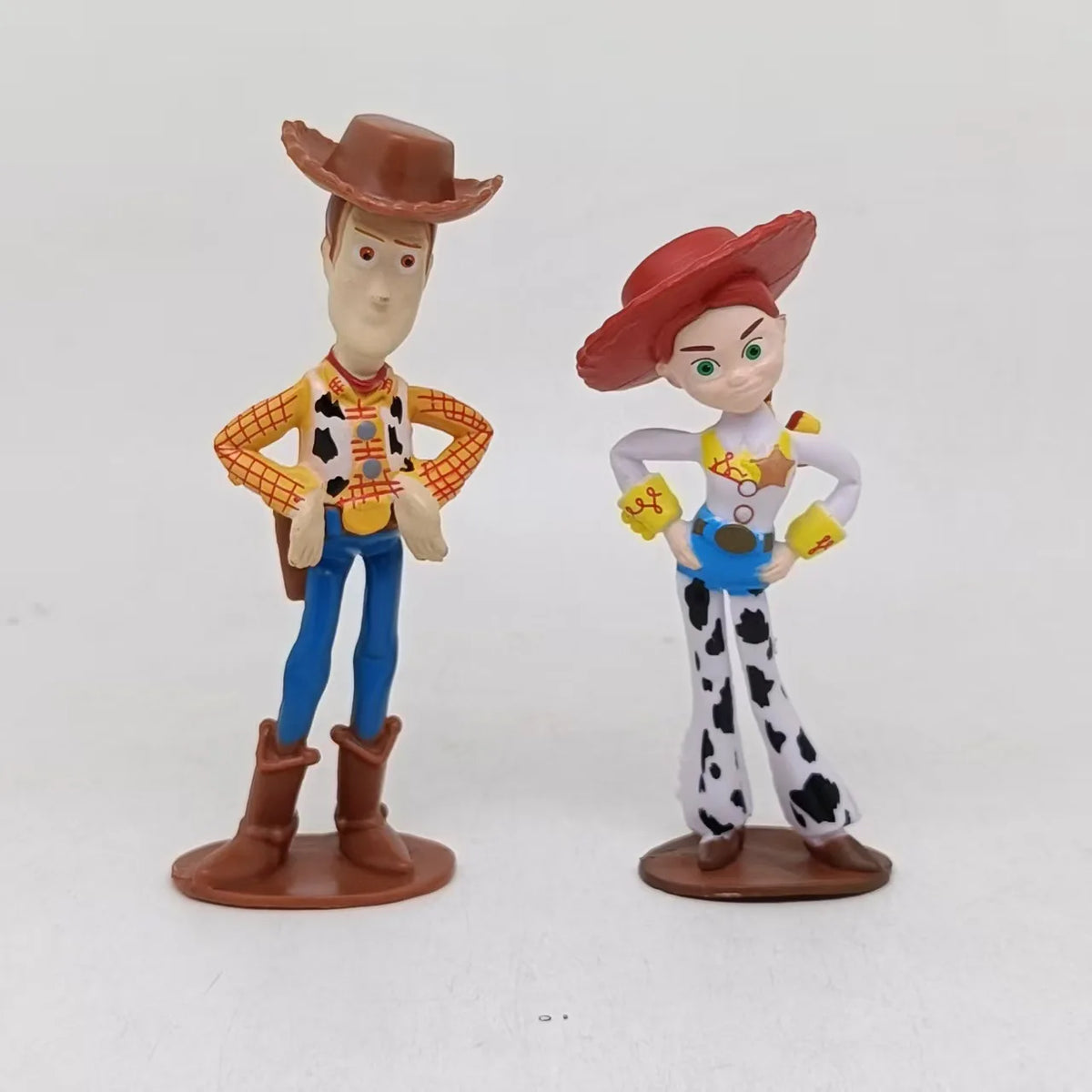 10Pcs/Set Movie Toy Story Figures Woody Buzz Lightyear Forky Lilypad Smarty Pants Action Figure Model Toys For Christmas Gift